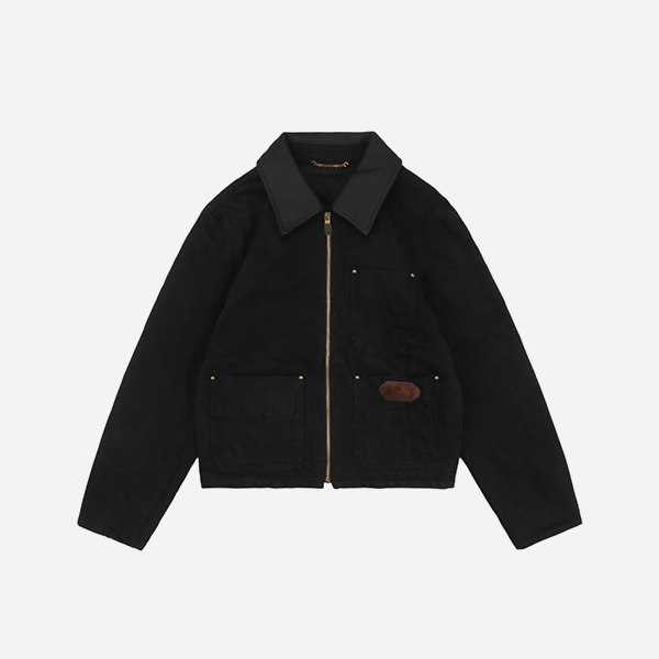 Louis Vuitton Damier Workwear Cotton Jacket in Black
