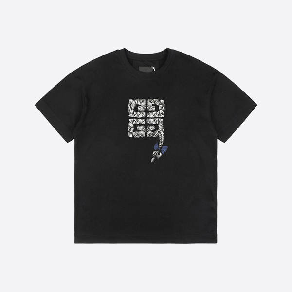 Givenchy Hair Logo T-Shirt in Black