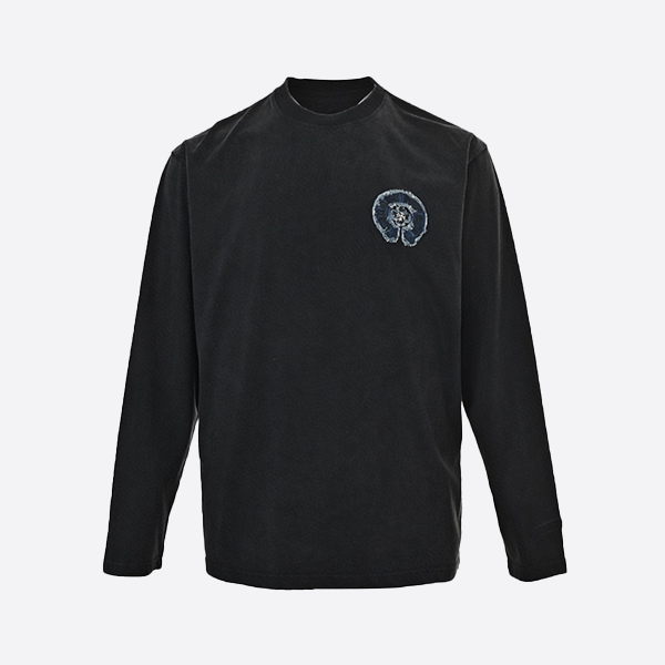 Chrome Hearts 24Fw Appliqué Long Sleeve T-Shirt