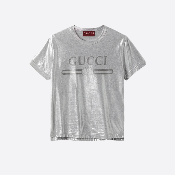 Gucci 25 Limited Edition Silver Short Sleeve T-Shirt