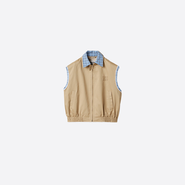 Miu Miu khaki vest
