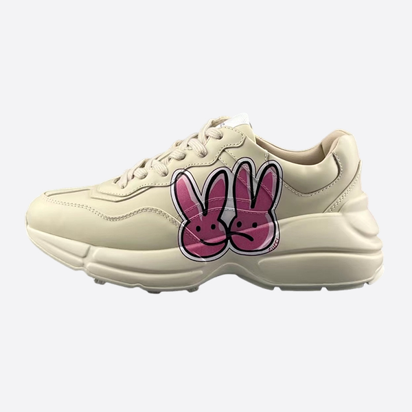 Gucci Lighten Year of the Rabbit Limited Edition Sneakers in Pink