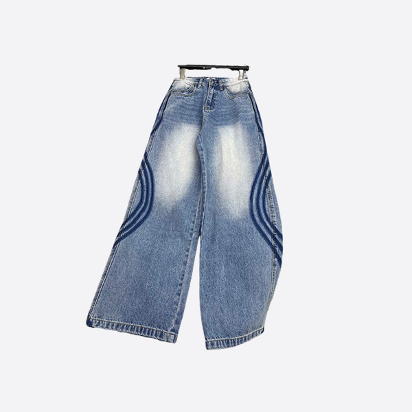 Celine gradient straight jeans