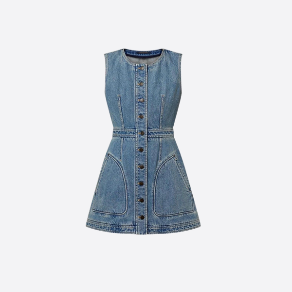 Louis Vuitton denim dress