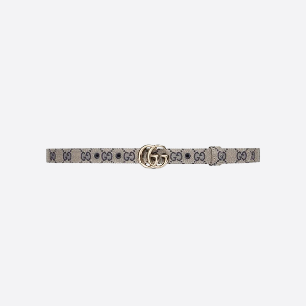 Gucci GG Marmont Series Double-Sided Narrow Belt 65941892TIG9771