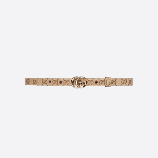 Gucci GG Marmont Series Double-Sided Narrow Belt 409417KAAAM9742