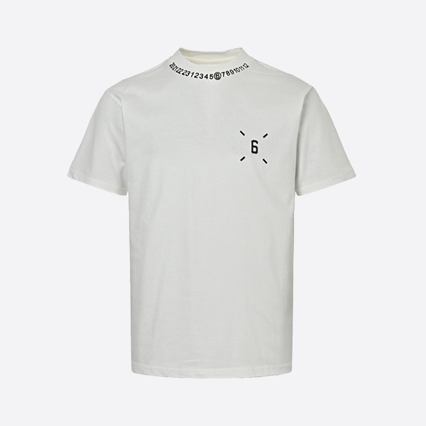 Margiela 2025s Digital Print Short Sleeve Shirt