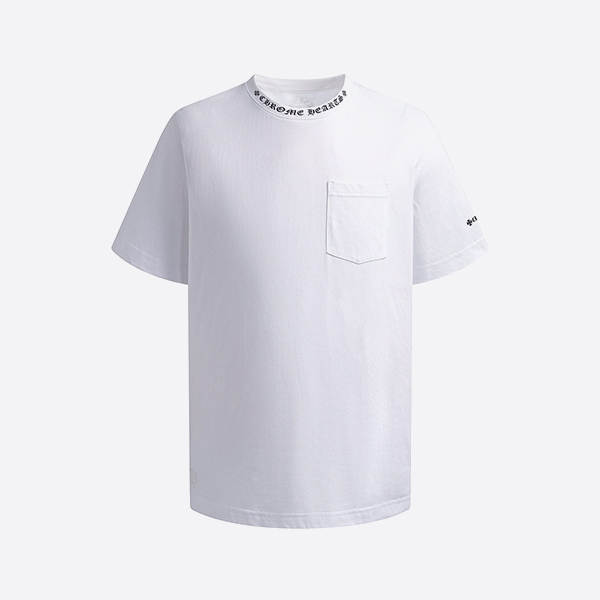 Chrome Hearts Neck Logo Fuck You Short Sleeve T-Shirt White
