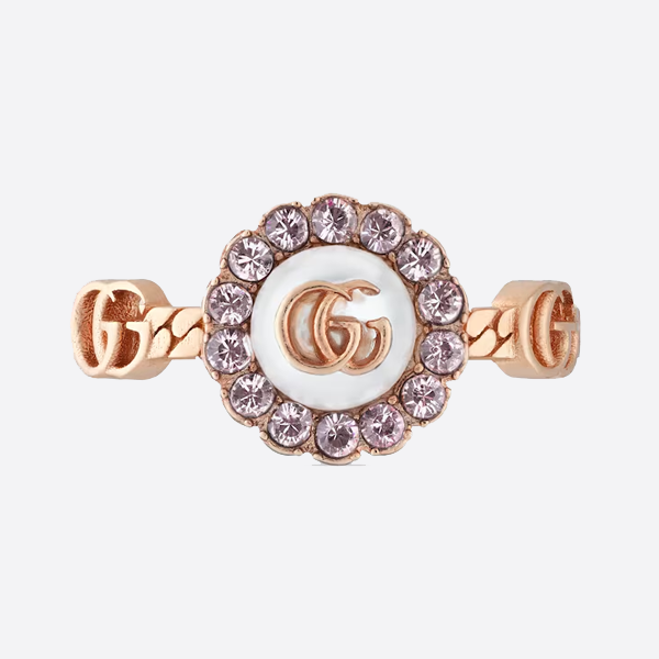 Gucci GG Marmont Double G Flower Ring 702585 I9875 5570
