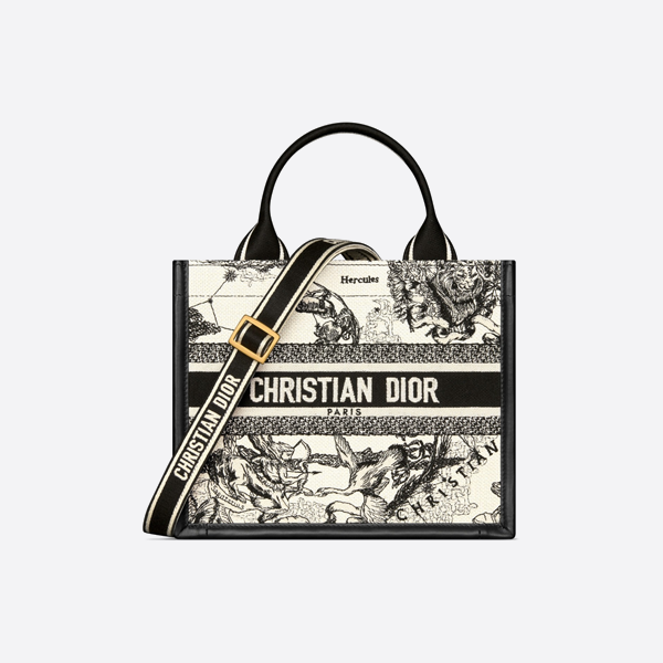 Small Book Tote Series Milky White Constellation Embroidered Handbag 1325 [White Constellation]