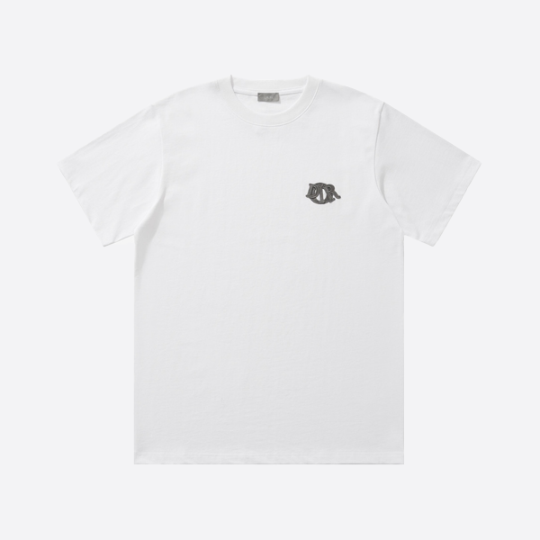 Dior 2025SS embroidered logo T-shirt