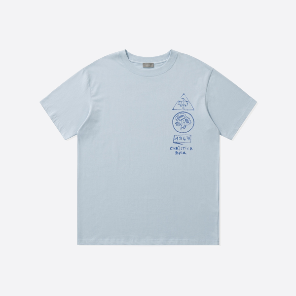 Dior botanical illustration cotton T-shirt