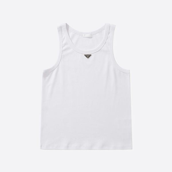 Prada triangle logo vest
