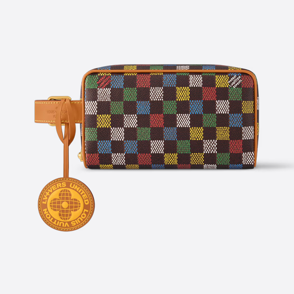 Louis Vuitton Rocker Dopp Kit Damier Ebene N00151