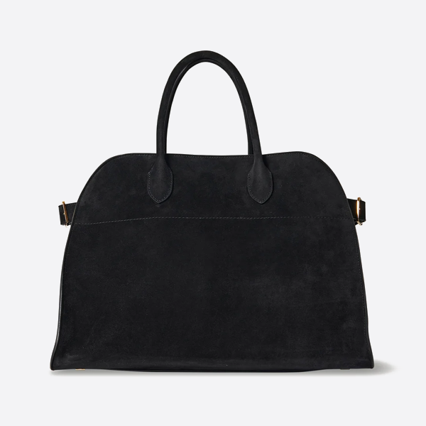 The Row Margaux 15 series brushed leather tote bag W1255L25BLSG