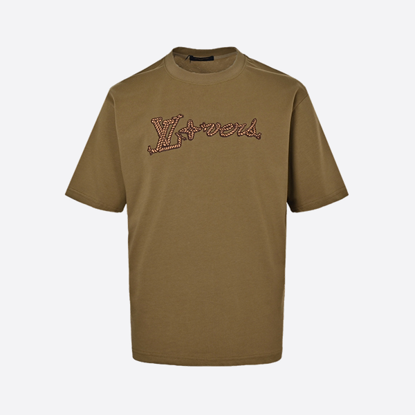 Louis Vuitton 24ss Hemp Rope Knot Embroidery Short Sleeve