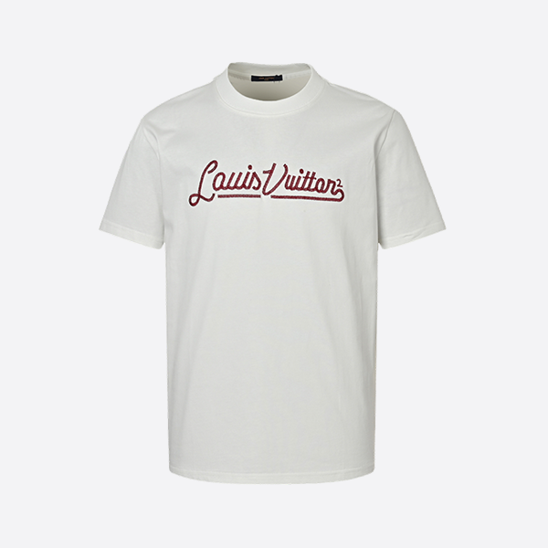 Louis Vuitton 25ss short sleeve with embroidered script