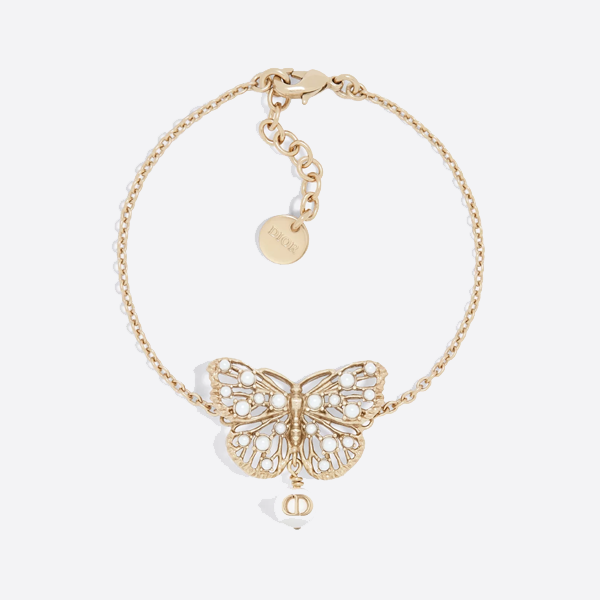 Dior hollow butterfly bracelet B2876WOMRS_D301