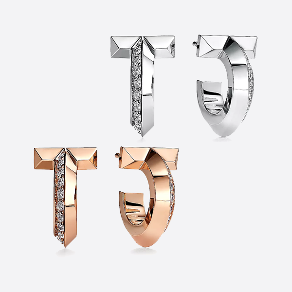 Tiffany T earrings T earrings 69782981, 69783031