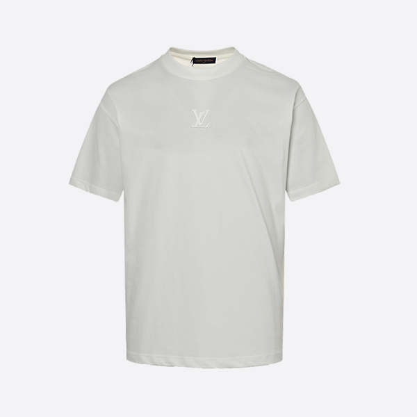 Louis Vuitton 25ss front and back logo three-dimensional laminated short sleeves