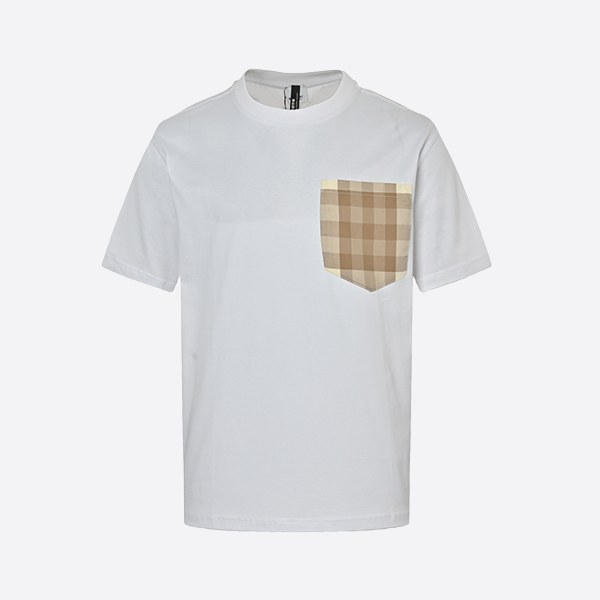 Burberry Check Pocket Short Sleeve