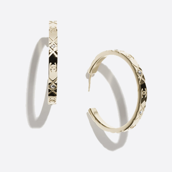 Chanel Hoop Earrings ABF246 B19807 NAFAL