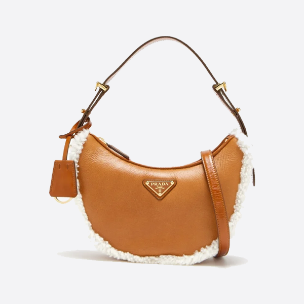 Prada Arqué Small Shearling Shoulder Bag 1BC194_2CTT_F036S_V_OOX