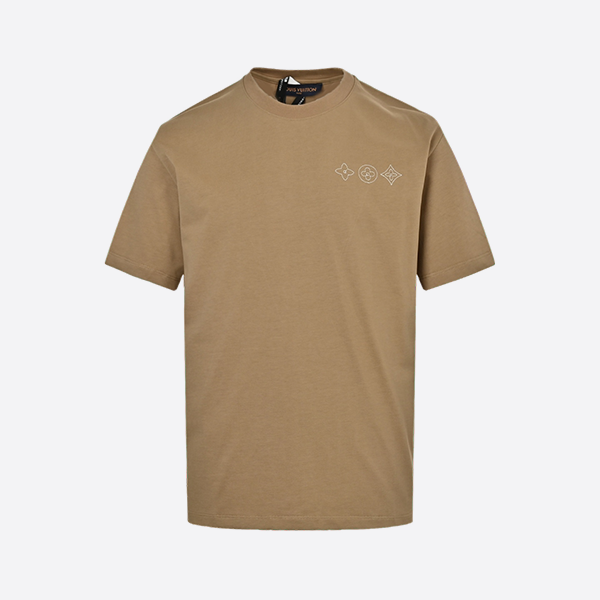 Louis Vuitton Heavy Embroidered Logo Short Sleeve