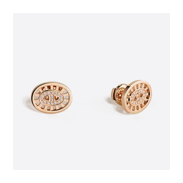 Hermes Chaine d'ancre Divine stud earrings H222521B 00