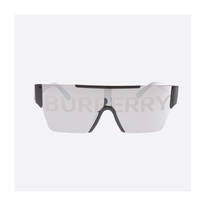 Burberry all over print irregular shape sunglasses