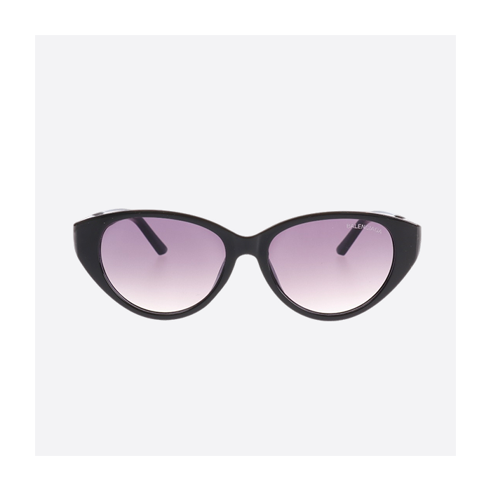 Balenciaga BLCG Logo Print Cat-Eye Sunglasses
