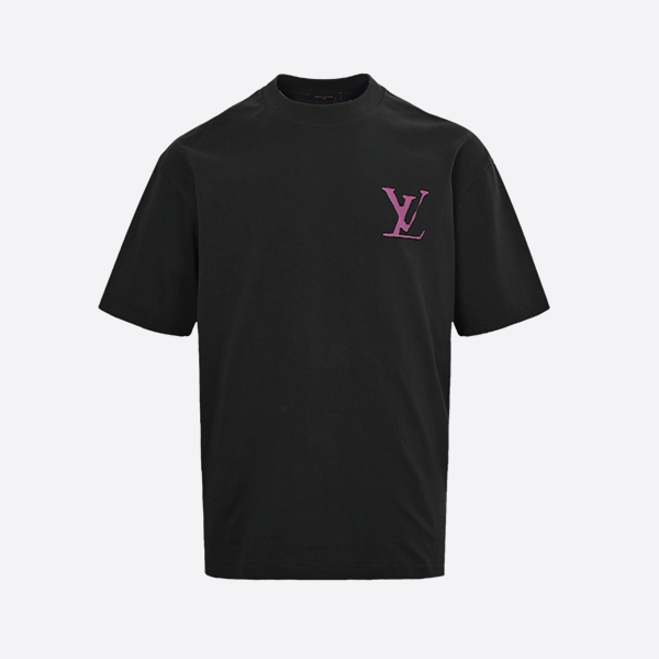 Louis Vuitton 25ss short sleeve with large letters patch