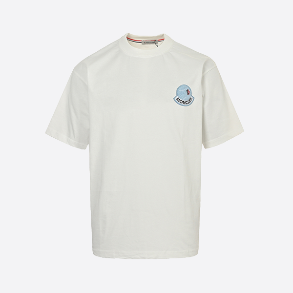 Moncler 25ss Towel embroidered signature logo short sleeves