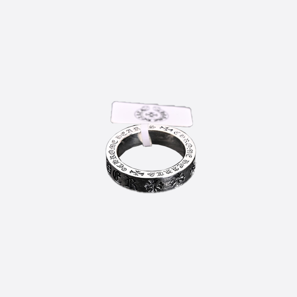 Chrome Hearts CH Forever Sanskrit Cross Ring