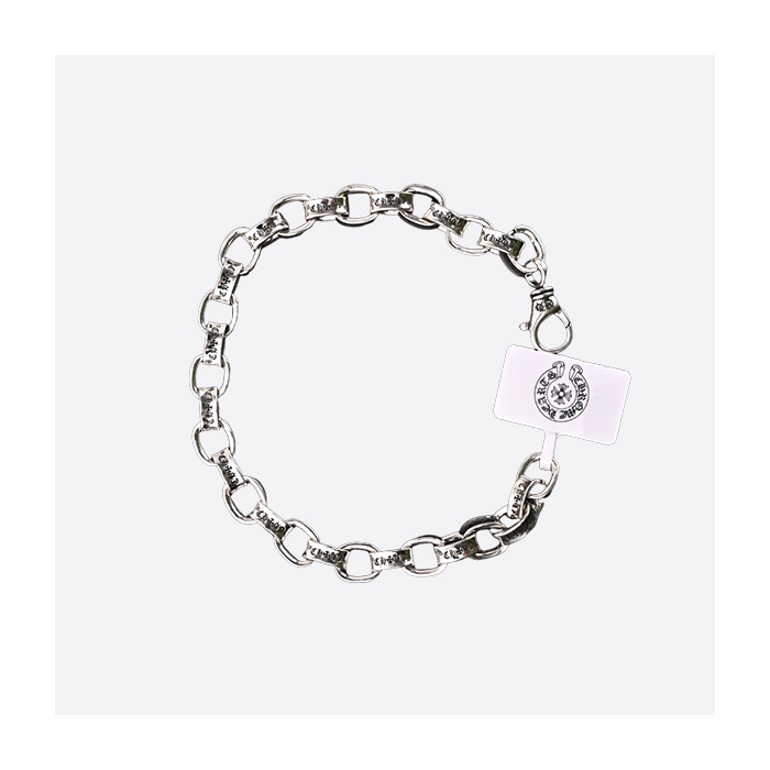 Chrome Hearts CH Sanskrit engraving bracelet
