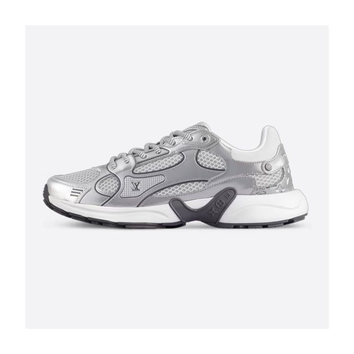 Louis Vuitton Olympia round toe lace-up low-top lifestyle shoes 1AHOHZ