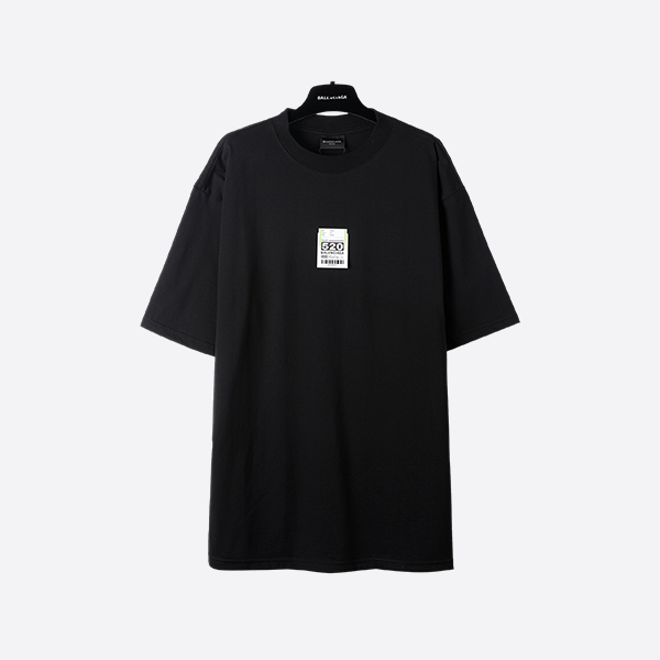 Balenciaga SS25 520 Valentine's Day Label Short Sleeve
