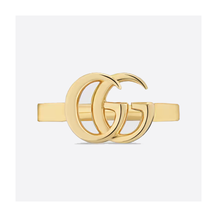 Gucci Running series double G ring 525690 J8500 8000