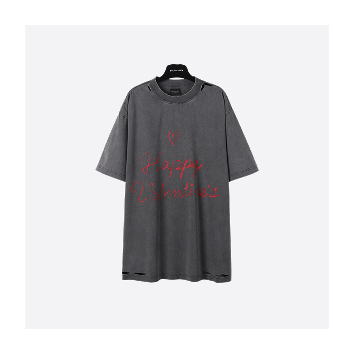 Balenciaga 25ss 25 Valentine's Day limited short sleeve