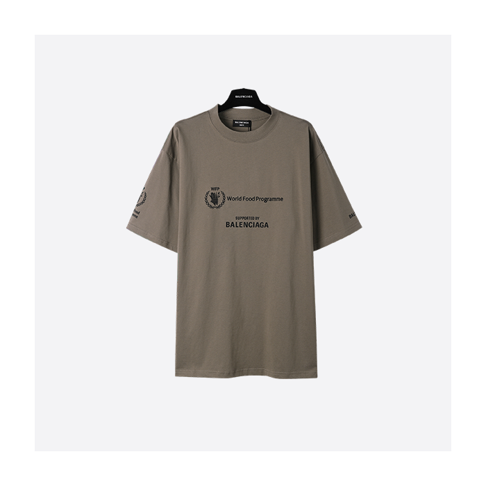 Balenciaga 25ss World Food Program short sleeve