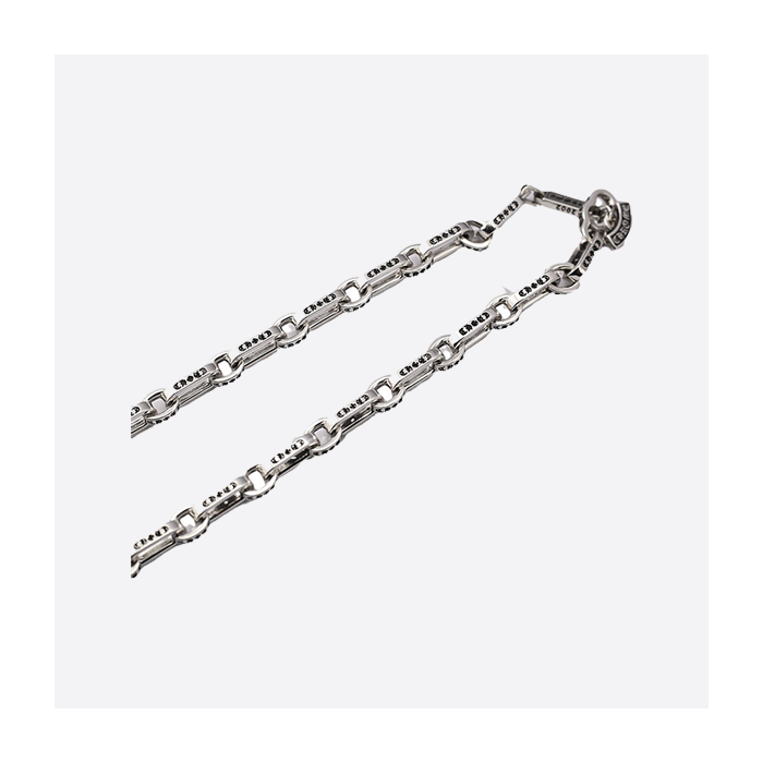 Chrome Hearts 925 Silver Vintage Thick Chain Sweater Necklace 106534234