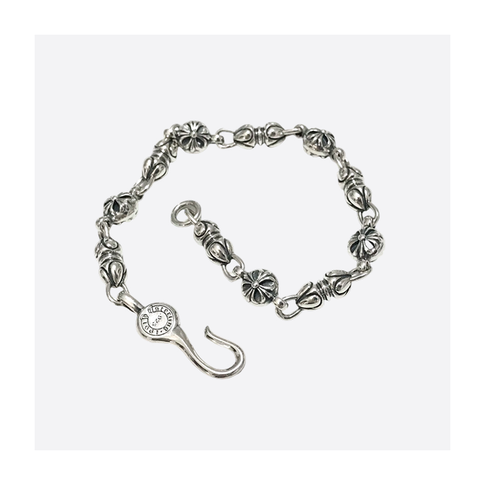 Chrome Hearts S925 sterling silver bracelet 200033389SLVBRO001