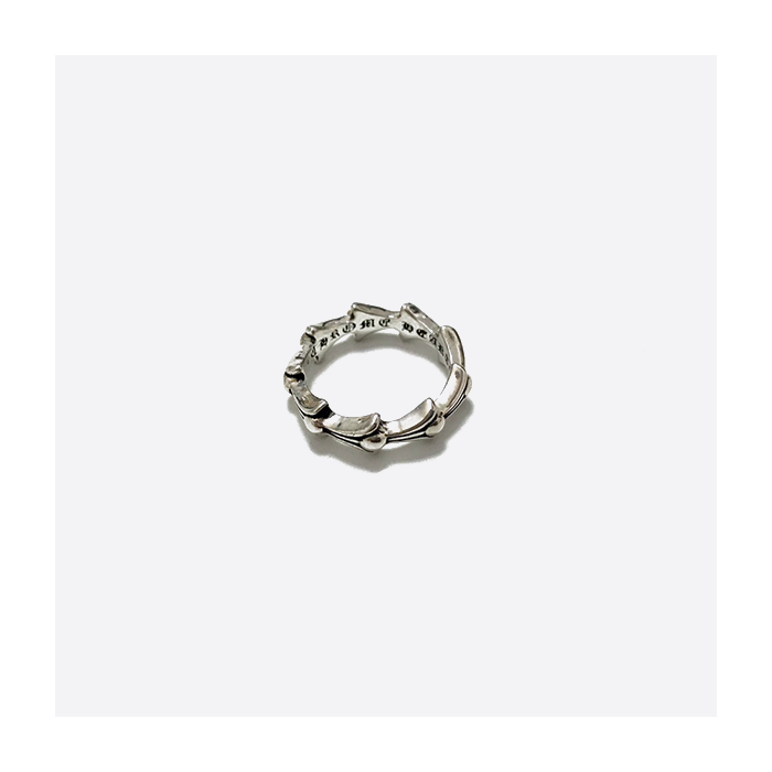 Chrome Hearts S925 Sterling Silver Fishbone Ring 96707388